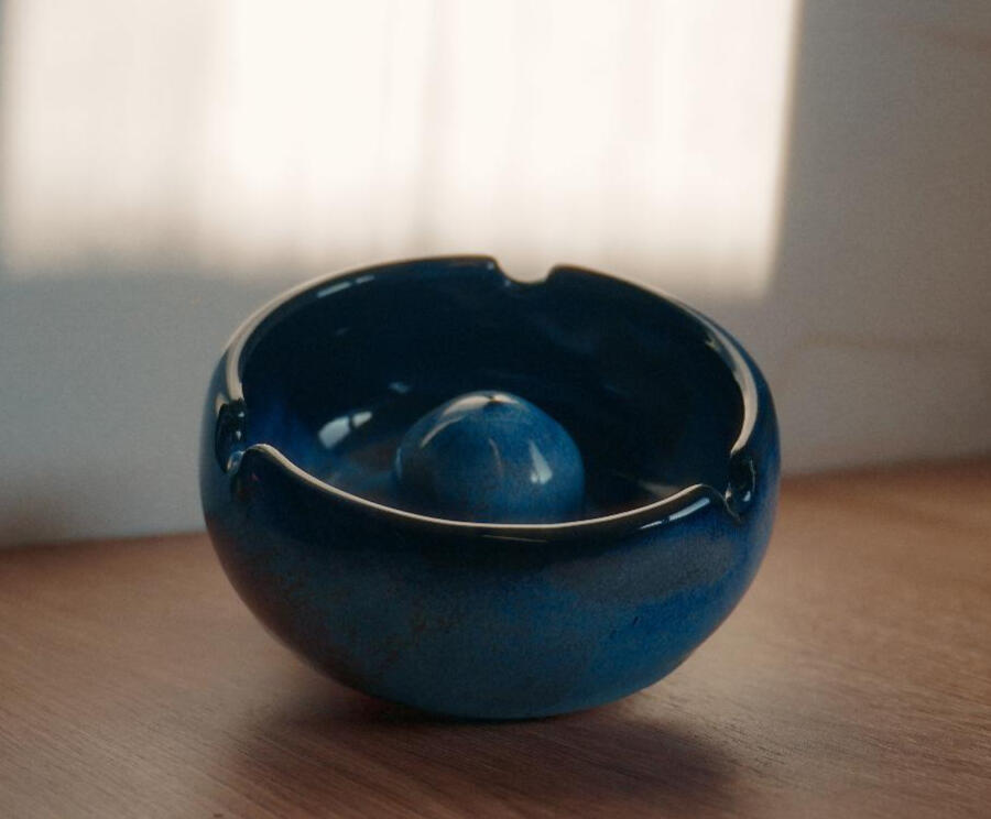 Ash Tray - &#39;Sea Foam&#39;